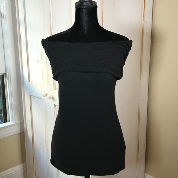 James Perse off the shoulder cowl top 1 small - Picture 1 of 13